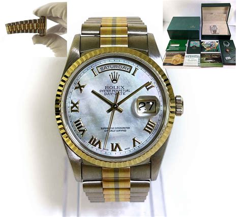 rolex tridor president.